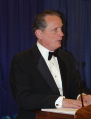 Immediate Past President Marc Maurer (1986-2014) delivering the banquet speech.