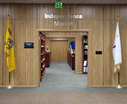 Entrance to the Independence Market
